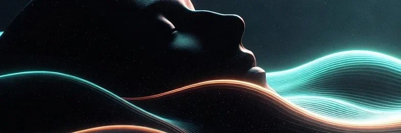 Mujer respirando